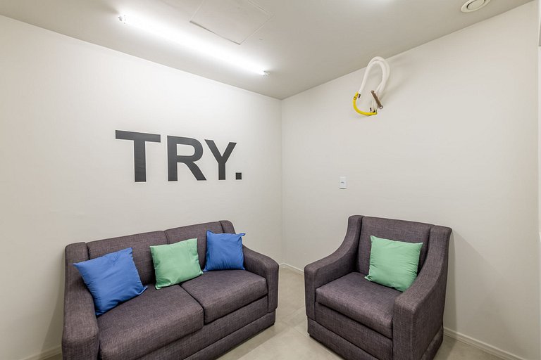 GrayBox com garagem no Centro Histórico