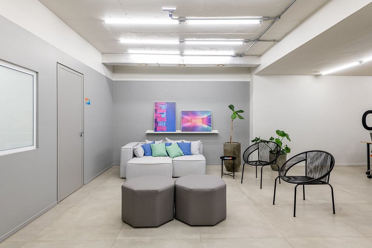 Loft Bergamota: rooftop+coworking - Centro