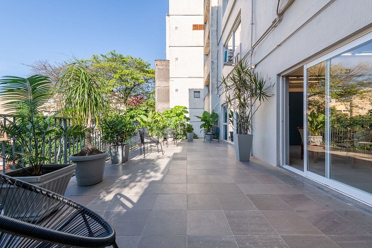 Loft Bergamota: rooftop+coworking - Centro
