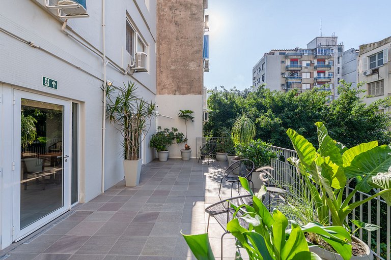 Loft Bergamota: rooftop+coworking - Centro