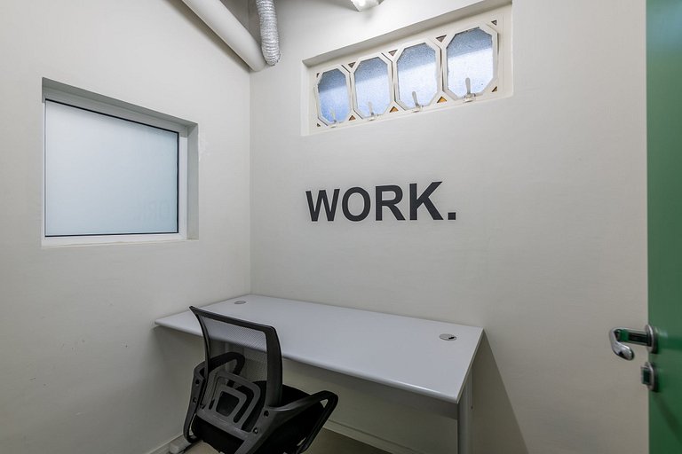 Loft Bergamota: rooftop+coworking - Centro
