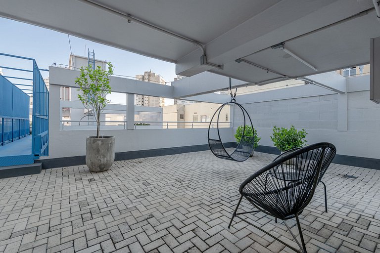 Downtown Studio com garagem no Centro Histórico