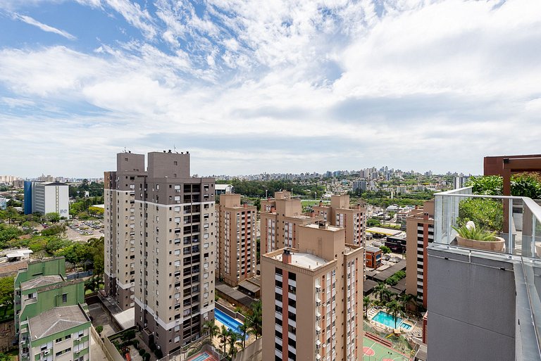 Studio Hub com vaga próximo à PUC