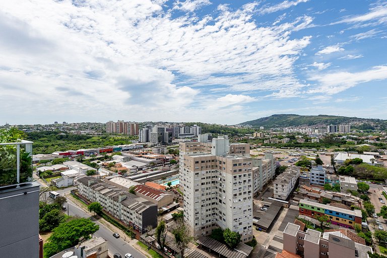 Studio Hub com vaga próximo à PUC
