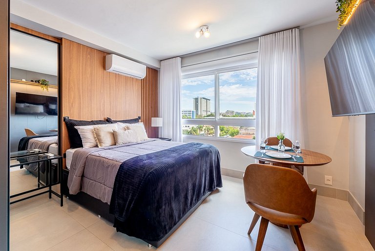Studio Master | PUC 250 m away | Pool and rooftop