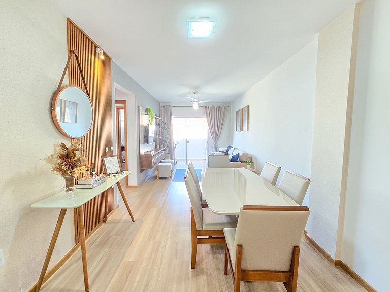 Aconchegante apartamento para 5 pessoas em Bombas