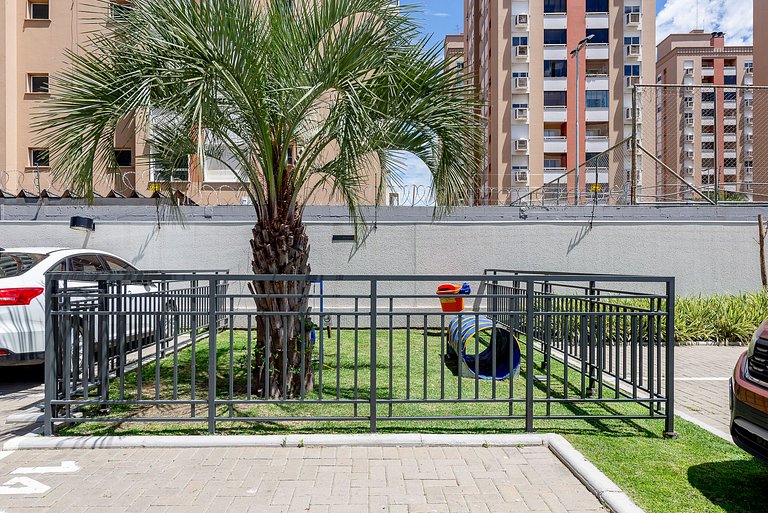 Studio Palms com vaga próximo à PUC