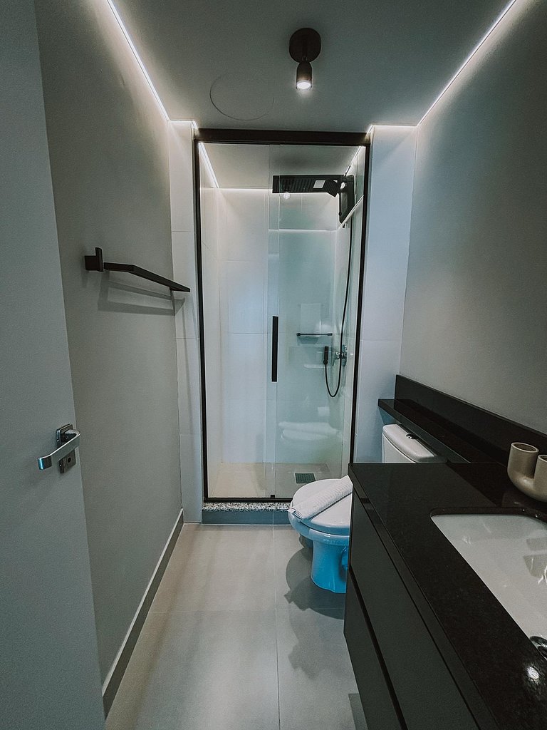 Studio: habitación +piscina +gimnasio - En Moinhos