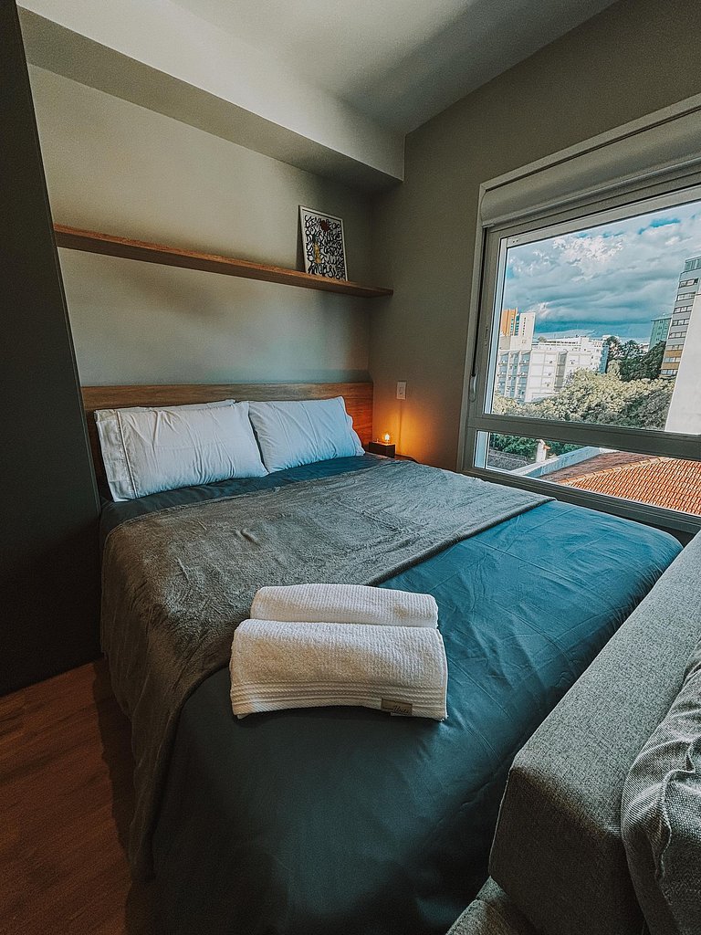 Studio: habitación +piscina +gimnasio - En Moinhos