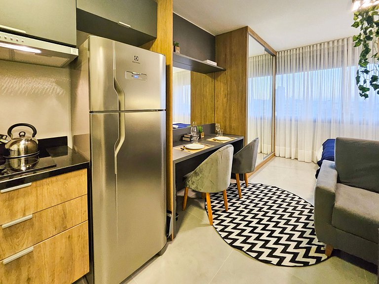 Studio NOMA no condomínio Skyline, prox. Parcão