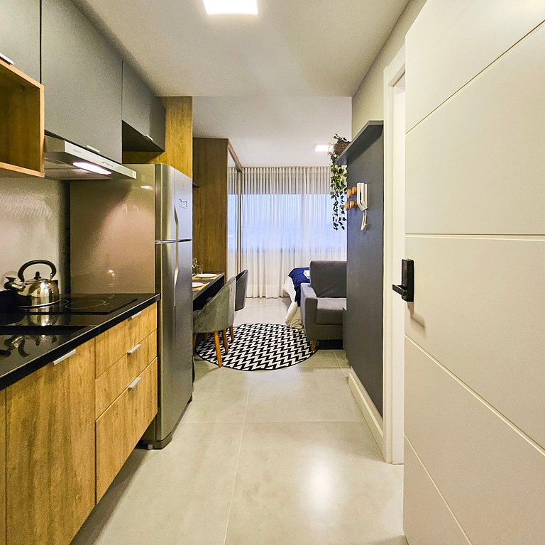 Studio NOMA no condomínio Skyline, prox. Parcão