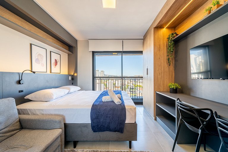Skyview| Studio near Parcão | Bela Vista
