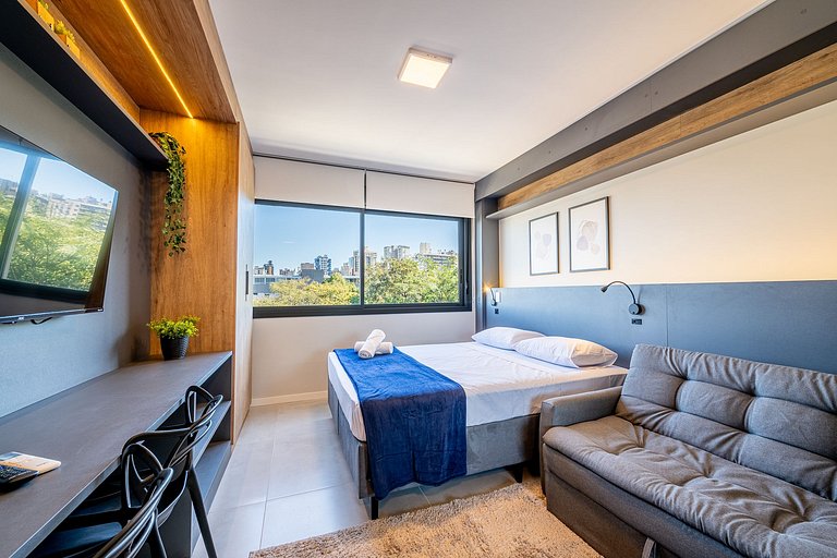 Skytop con área de recreación completa