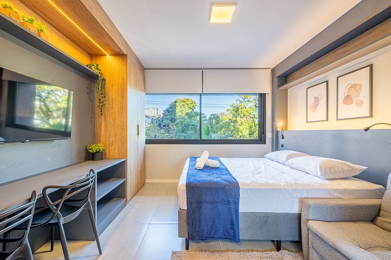 Skylight | Studio + Rooftop + Pool | Moinhos