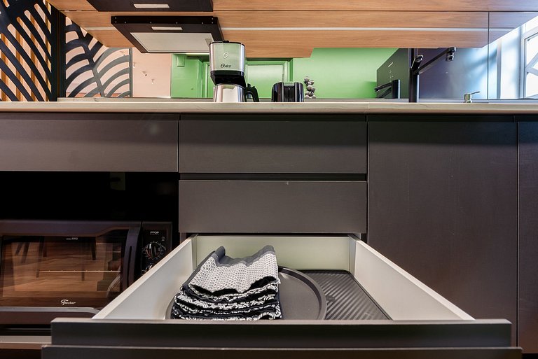 Downtown Studio com garagem no Centro Histórico