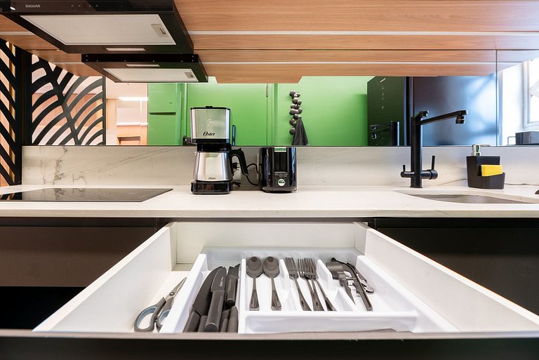 Downtown Studio com garagem no Centro Histórico