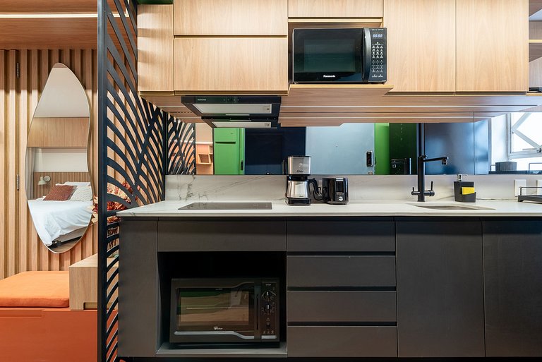 Downtown studio with parking in the Historic Center