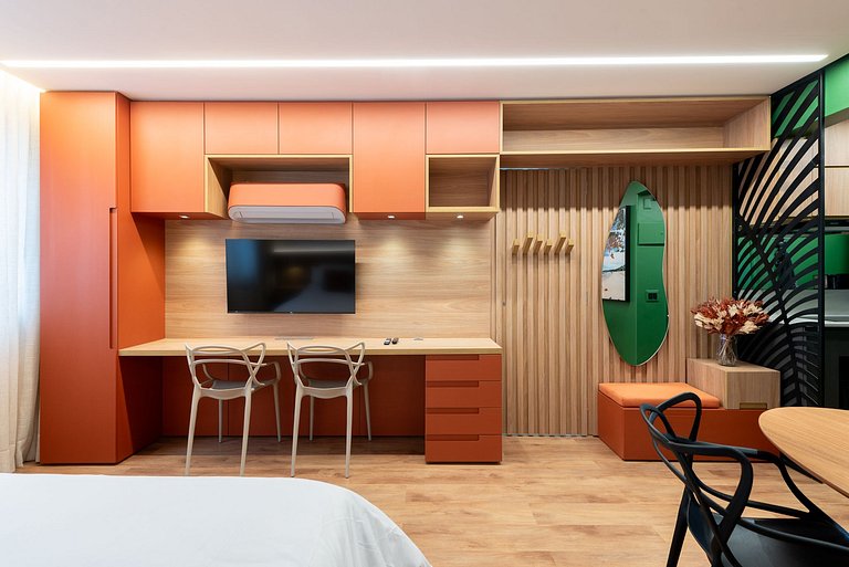 Downtown studio with parking in the Historic Center