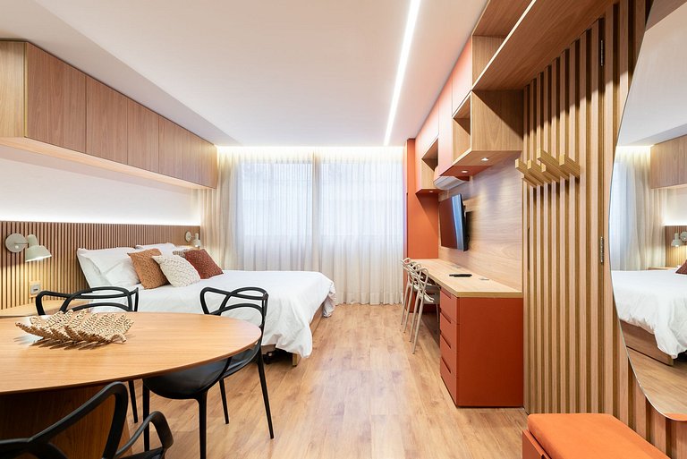 Estudio en el centro histórico con garaje