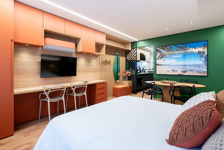 Downtown studio with parking in the Historic Center