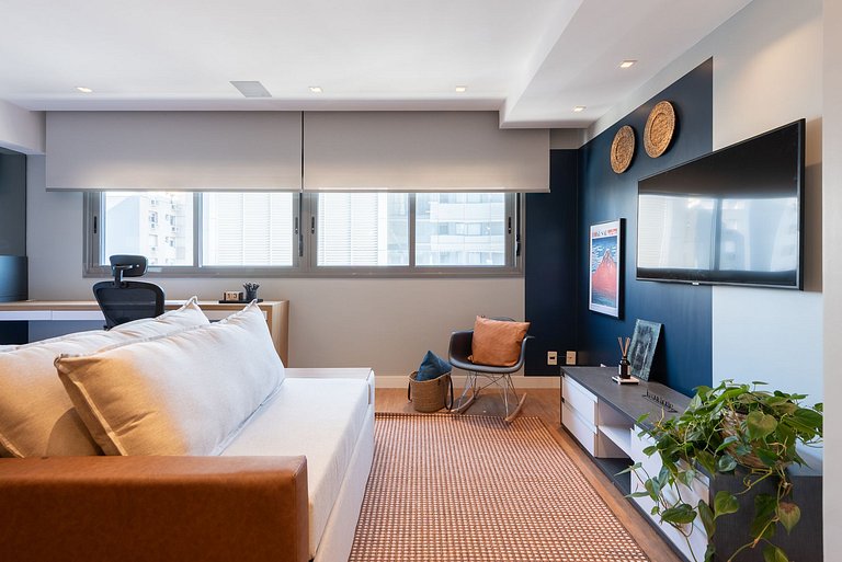 Loft de Viajero con estacionamiento y cerca de Iguatemi