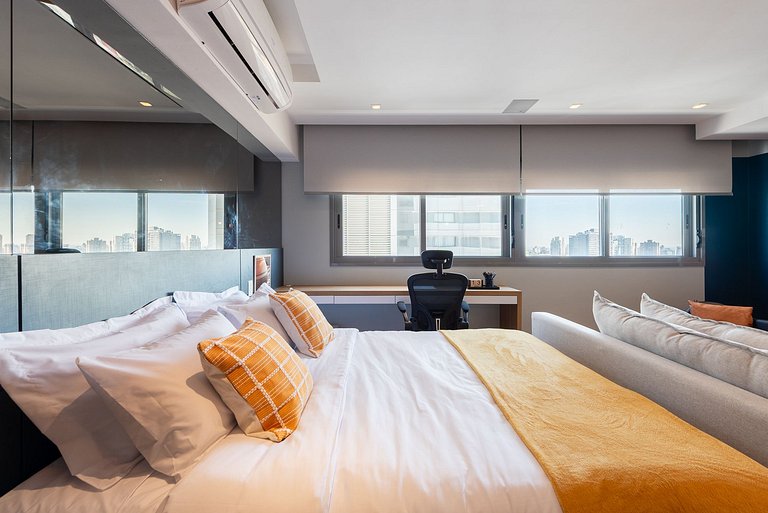 Loft do Viajante com vaga e prox. ao Iguatemi