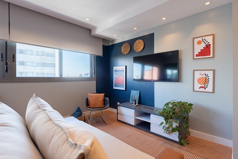 Traveler's Loft with parking close to Iguatemi mall