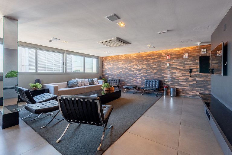 Loft do Viajante com vaga e prox. ao Iguatemi