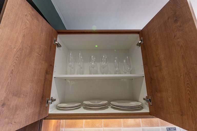 Loft Capuccino com vaga próximo à PUC