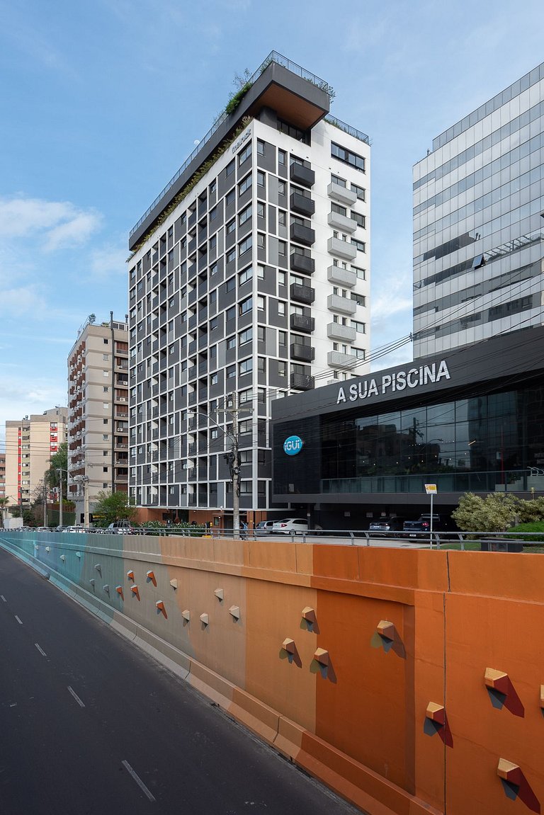 Apartamento Ágata na Carlos Gomes com infra