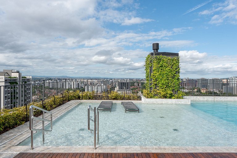 Apartamento Ágata na Carlos Gomes com infra