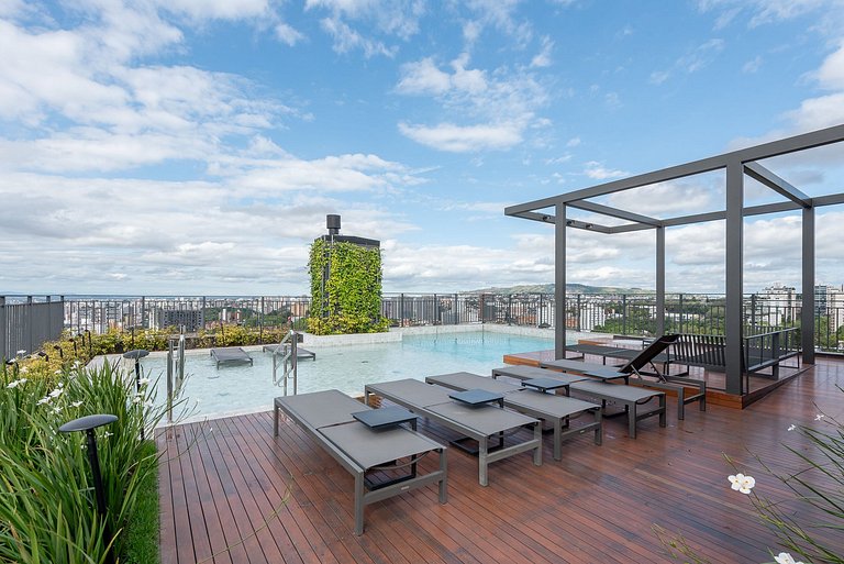 Apartamento Ágata na Carlos Gomes com infra