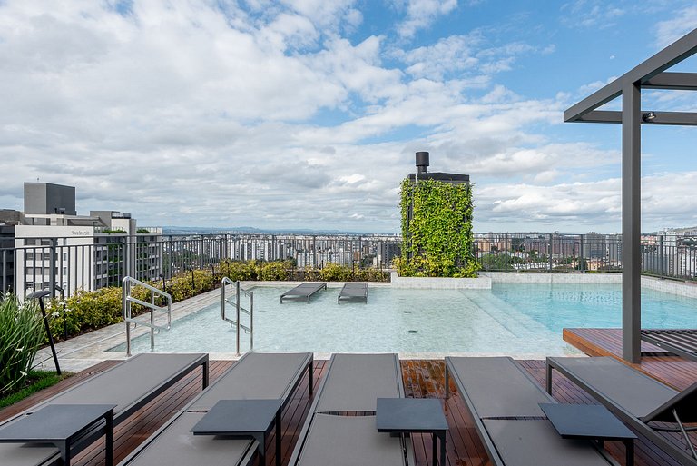 Apartamento Ágata na Carlos Gomes com infra