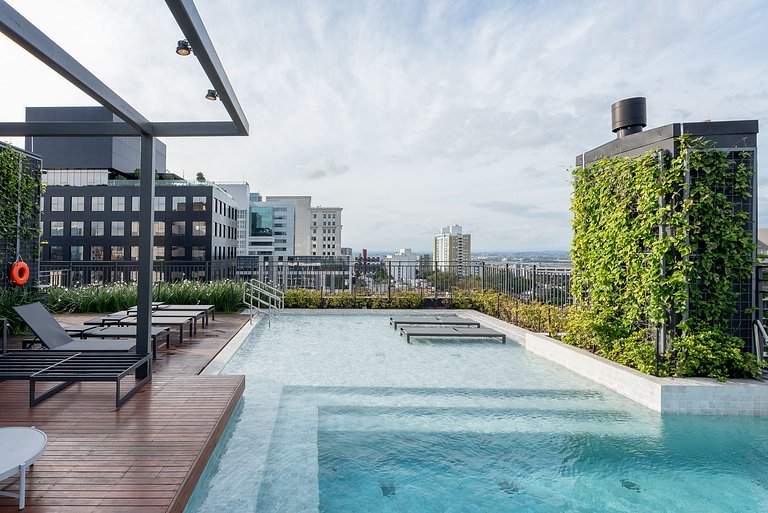 Apto with 24h gym and coliving - Av. Carlos Gomes