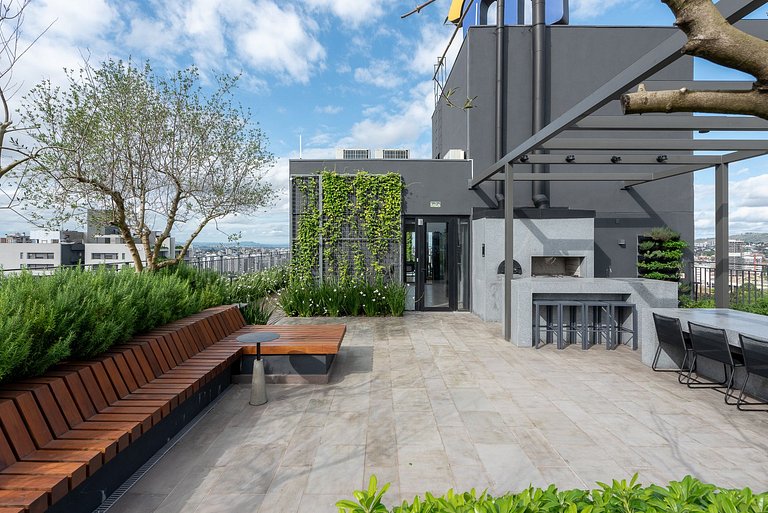 Apartamento Ágata na Carlos Gomes com infra