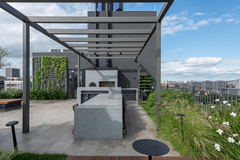 Apartamento Ágata na Carlos Gomes com infra