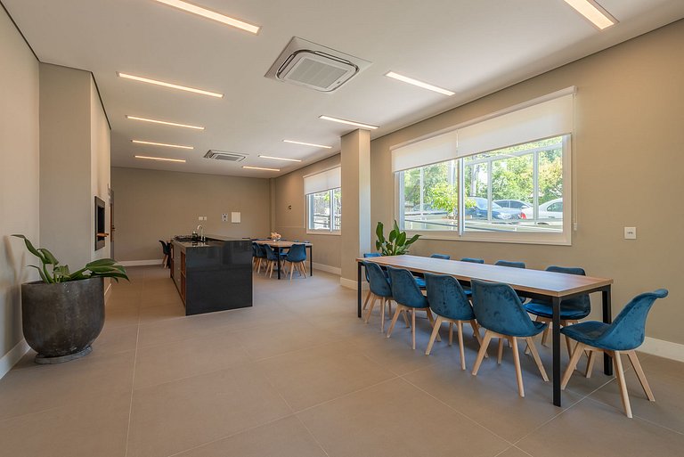 Studio: parking space + pool + gym - In Moinhos
