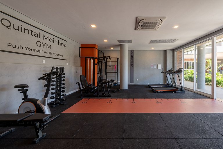 Studio: habitación +piscina +gimnasio - En Moinhos