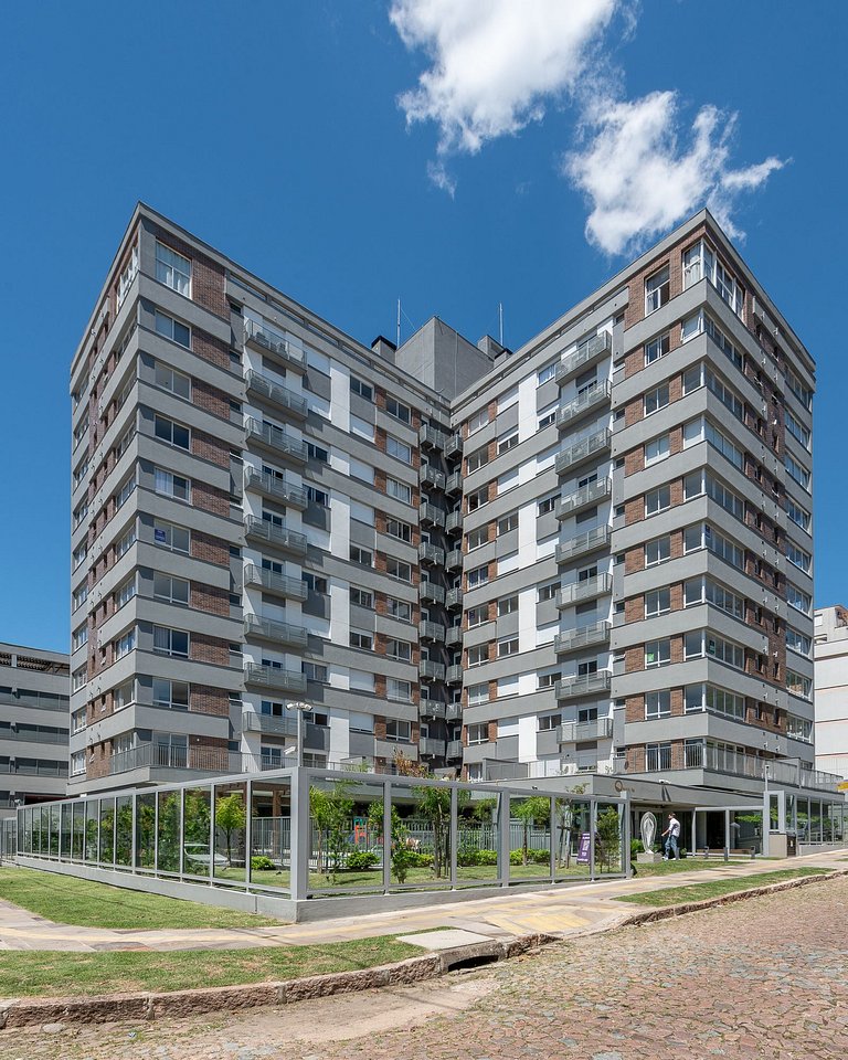 Studio: parking space + pool + gym - In Moinhos