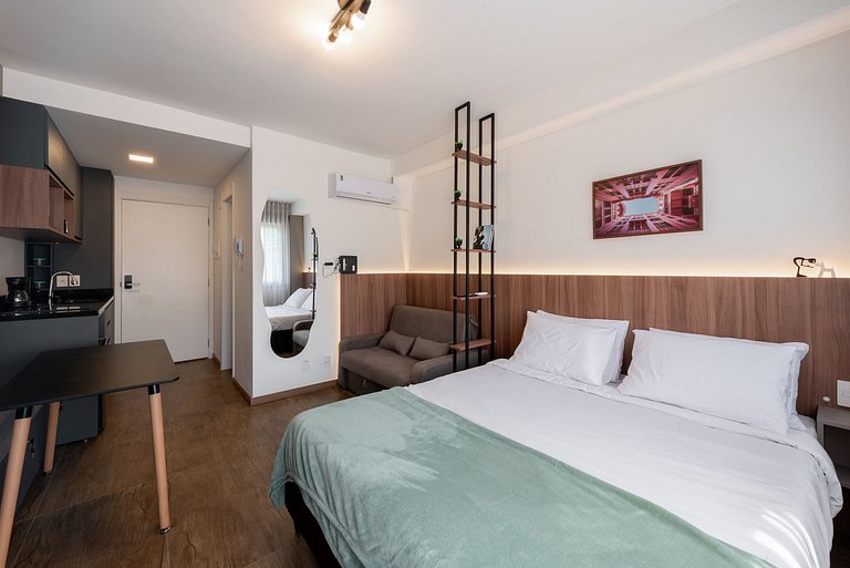 Loft Chimango Garagem e Lazer Completo