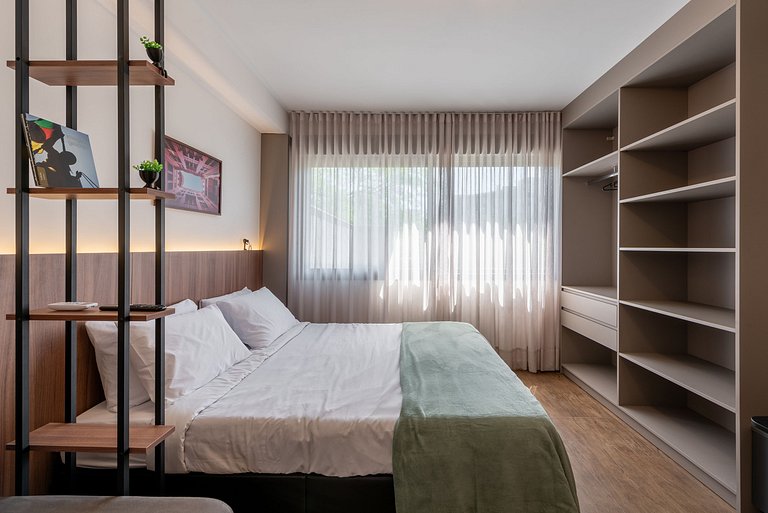 Loft Chimango Garagem e Lazer Completo