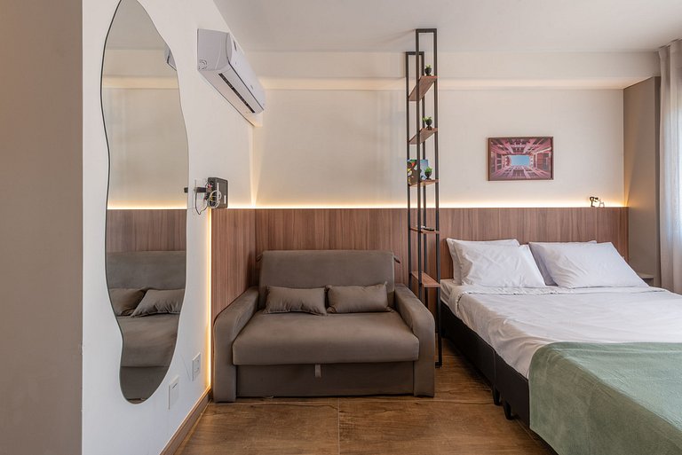 Loft Chimango Garagem e Lazer Completo