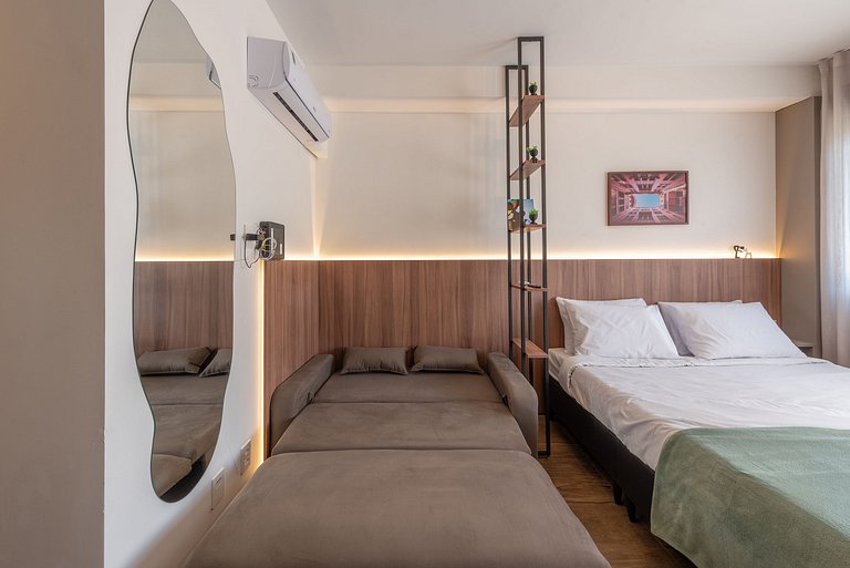 Loft Chimango Garagem e Lazer Completo