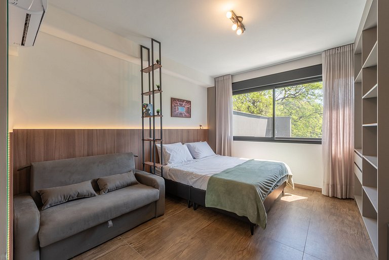Loft Chimango Garagem e Lazer Completo
