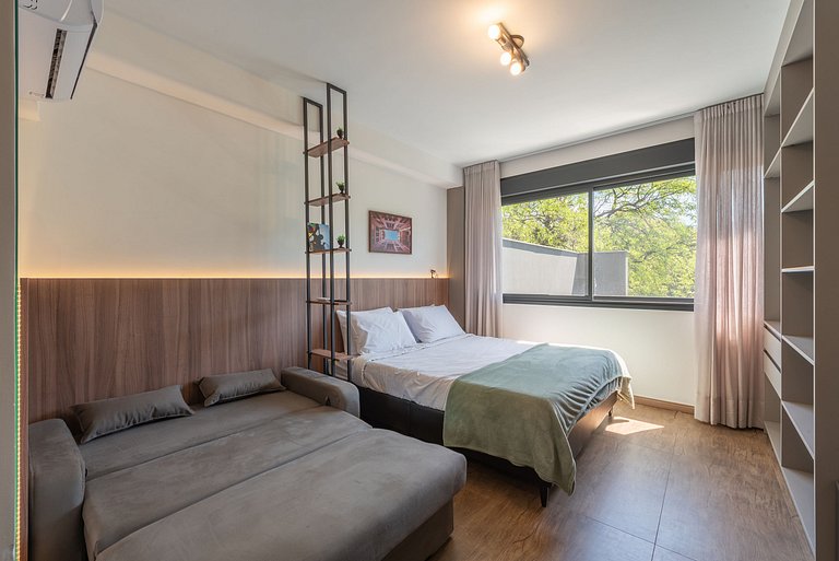 Loft Chimango Garagem e Lazer Completo