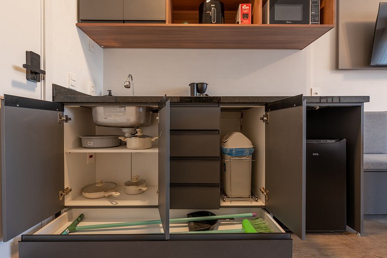 Loft Carcará Garagem e Lazer Completo
