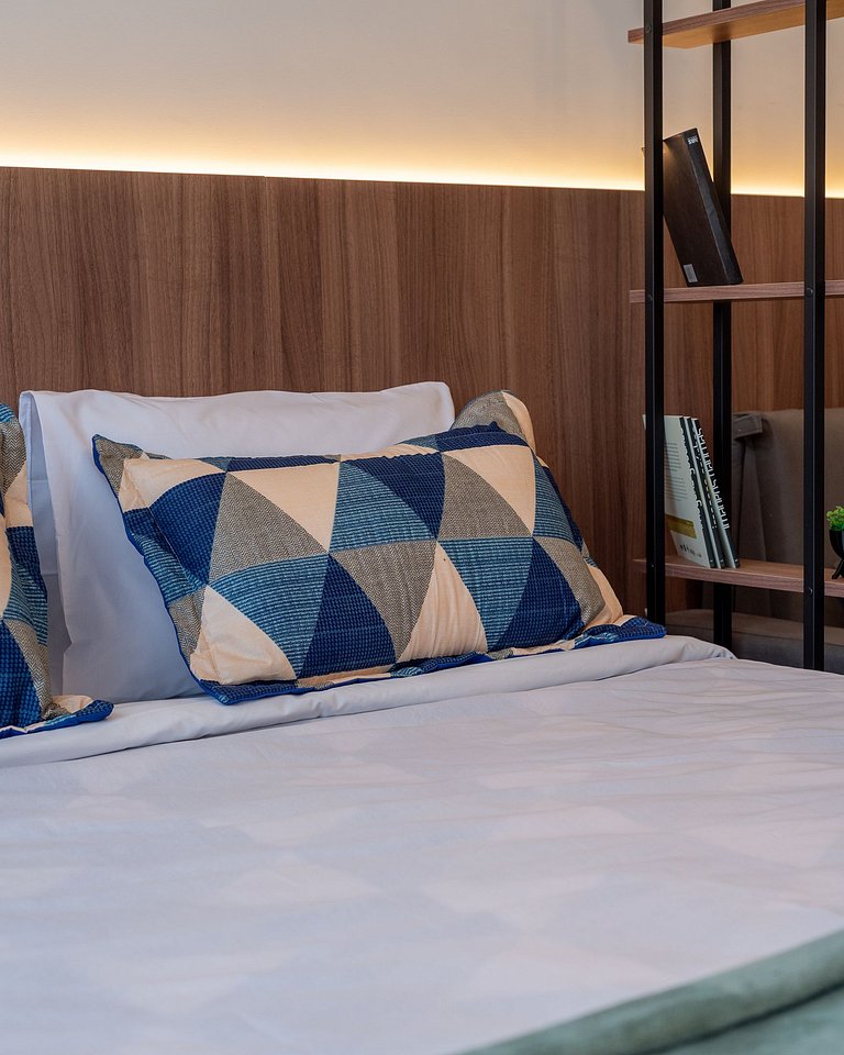 Loft Carcará Parking and Full Amenities