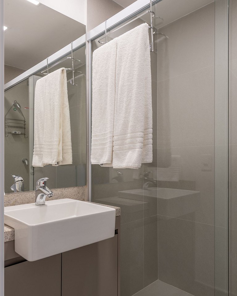 Loft Carcará Parking and Full Amenities