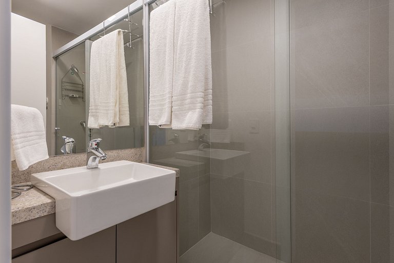 Loft Carcará Parking and Full Amenities