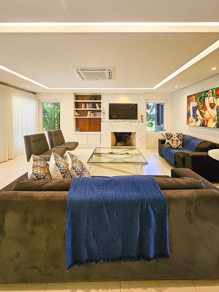 Casa Blue en un Condomínio de Lujo